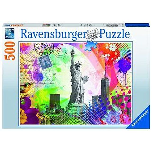 Ravensburger Puzzle 17379 Postkarte aus New York - 500 Teile Puzzle für  Erwachsene und Kinder ab 12 Jahren | Weltbild.de