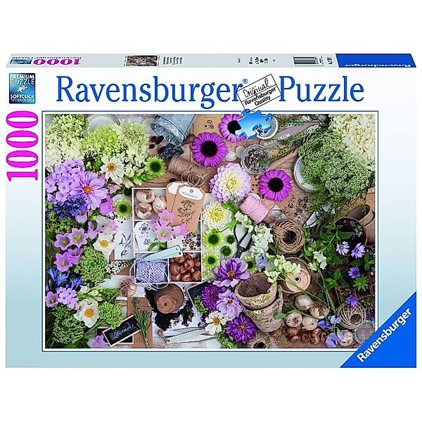 Ravensburger Verlag Ravensburger Puzzle 17389 Prachtvolle Blumenliebe - 1000 Teile Puzzle für Erwachsene und Kinder ab 14 Jahren