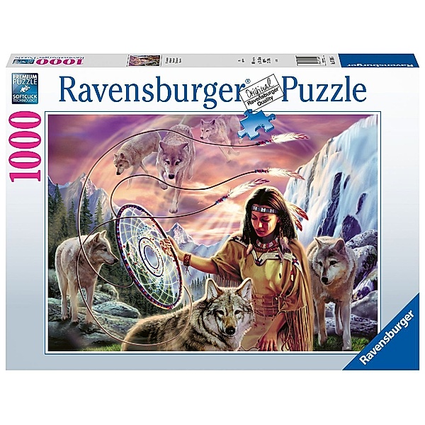 Ravensburger Verlag Ravensburger Puzzle 17394 Die Traumfängerin - 1000 Teile Puzzle für Erwachsene und Kinder ab 14 Jahren