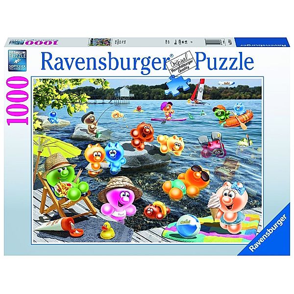 Ravensburger Verlag Ravensburger Puzzle 17396 Gelini Seepicknick - 1000 Teile Puzzle für Erwachsene und Kinder ab 14 Jahren