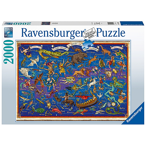 Ravensburger Verlag Ravensburger Puzzle 17440 Sternbilder - 2000 Teile Puzzle für Erwachsene und Kinder ab 14 Jahren