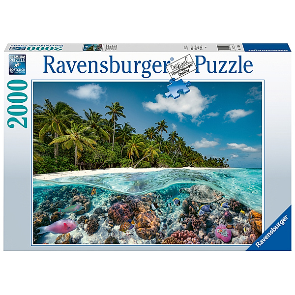 Ravensburger Verlag Ravensburger Puzzle 17441 Ein Tauchgang auf den Malediven - 2000 Teile Puzzle für Erwachsene und Kinder ab 14 Jahren