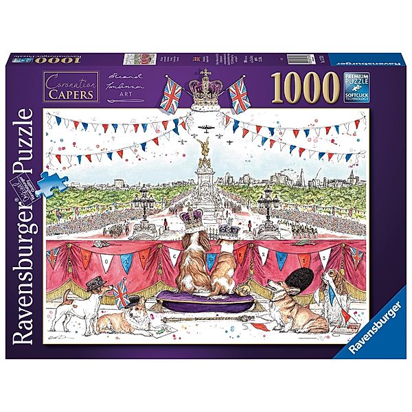 Ravensburger Puzzle 17570 - Die Krönung - 1000 Teile Puzzle für Erwachsene und Kinder ab 14 Jahren