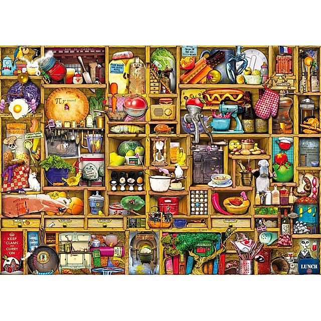 Ravensburger Puzzle 19298 - Kurioses Küchenregal - 1000 Teile Puzzle für  Erwachsene und Kinder ab 14 Jahren | Weltbild.ch