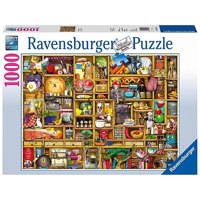 Ravensburger Puzzle 19298 - Kurioses Küchenregal - 1000 Teile Puzzle für  Erwachsene und Kinder ab 14 Jahren | Weltbild.de