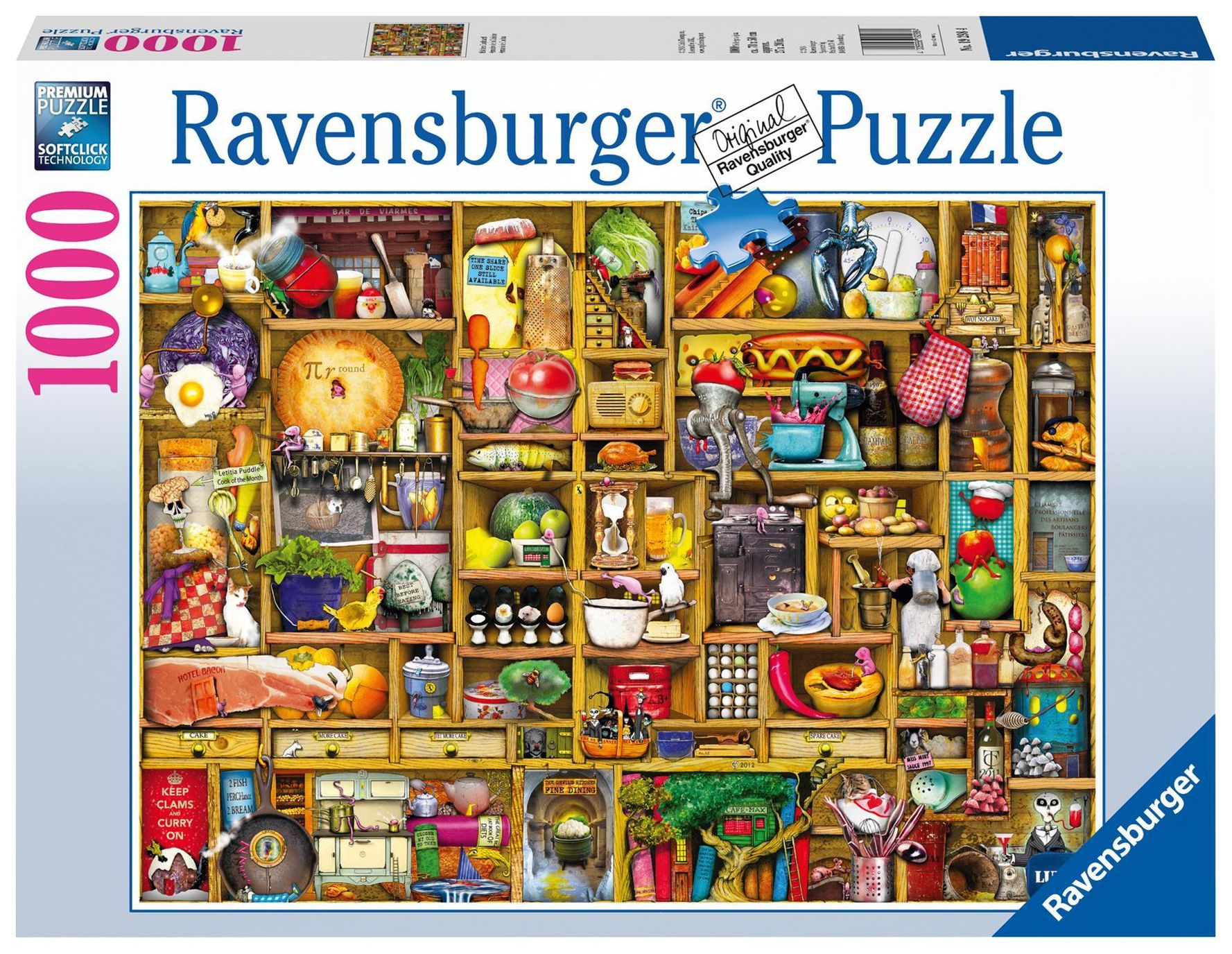 Ravensburger Puzzle 19298 - Kurioses Küchenregal - 1000 Teile Puzzle für  Erwachsene und Kinder ab 14 Jahren | Weltbild.ch