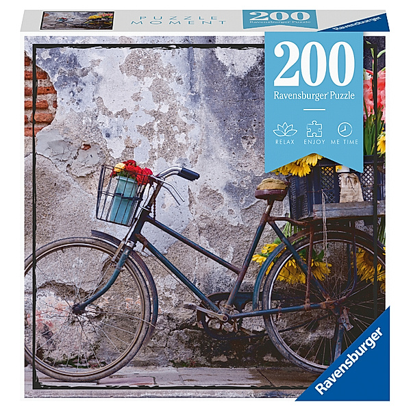 Ravensburger Verlag Ravensburger Puzzle - Bicycle - 200 Teile Puzzle Moment