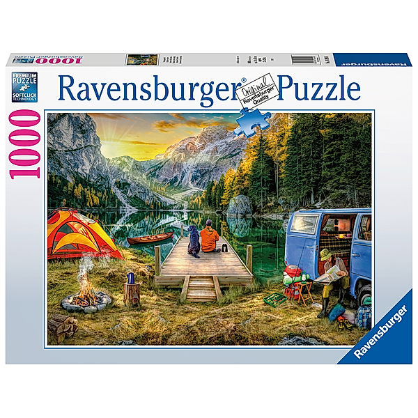 Ravensburger Verlag Ravensburger Puzzle - Campingurlaub - 1000 Teile