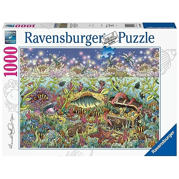 Ravensburger Verlag Ravensburger Puzzle - Dämmerung im Unterwasserreich (Puzzle)