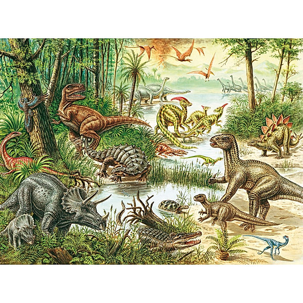 Ravensburger Puzzle Dinosaurier, 200 Teile