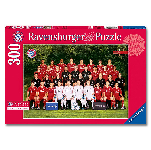 Ravensburger Puzzle FC Bayern München Saison 2011/2012, 300 Teile