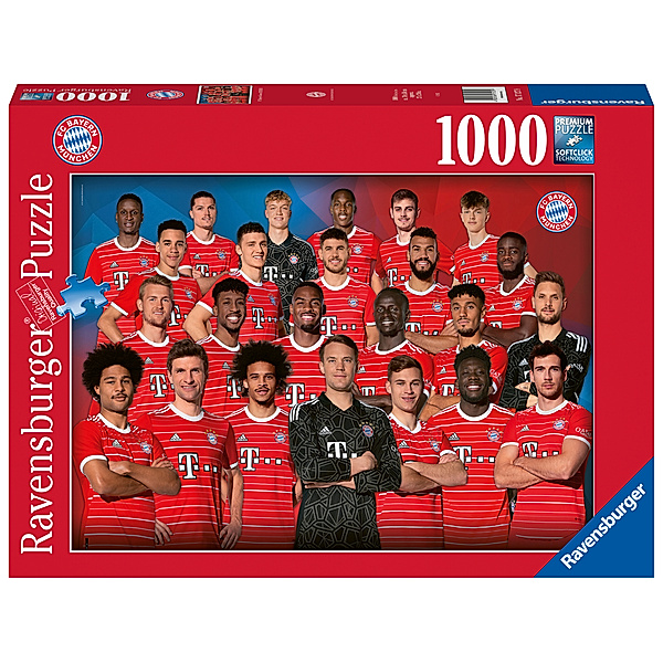 Ravensburger Verlag Ravensburger Puzzle - FC Bayern Saison 2022/2023 (Puzzle)