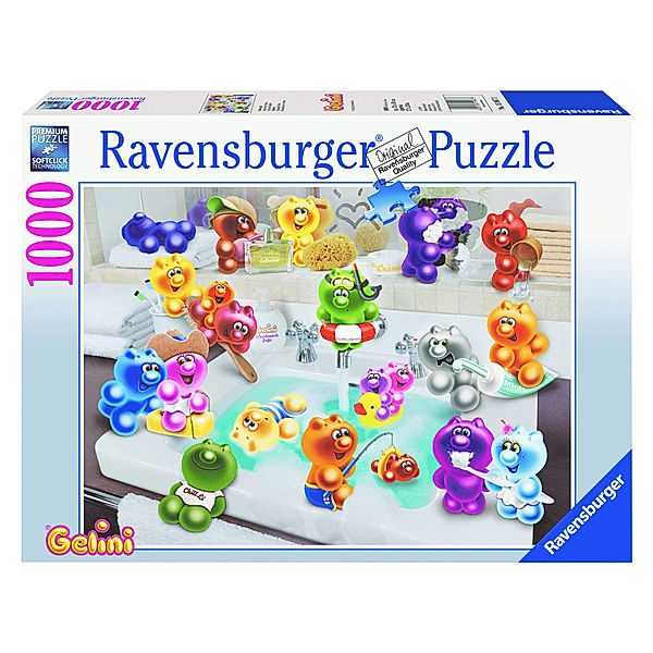 Ravensburger Puzzle - Gelini Badespaß, 1000 Teile