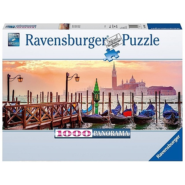 Ravensburger Verlag Ravensburger Puzzle - Gondeln in Venedig (Puzzle)
