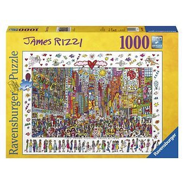 Ravensburger Puzzle James Rizzi, 1000 Teile