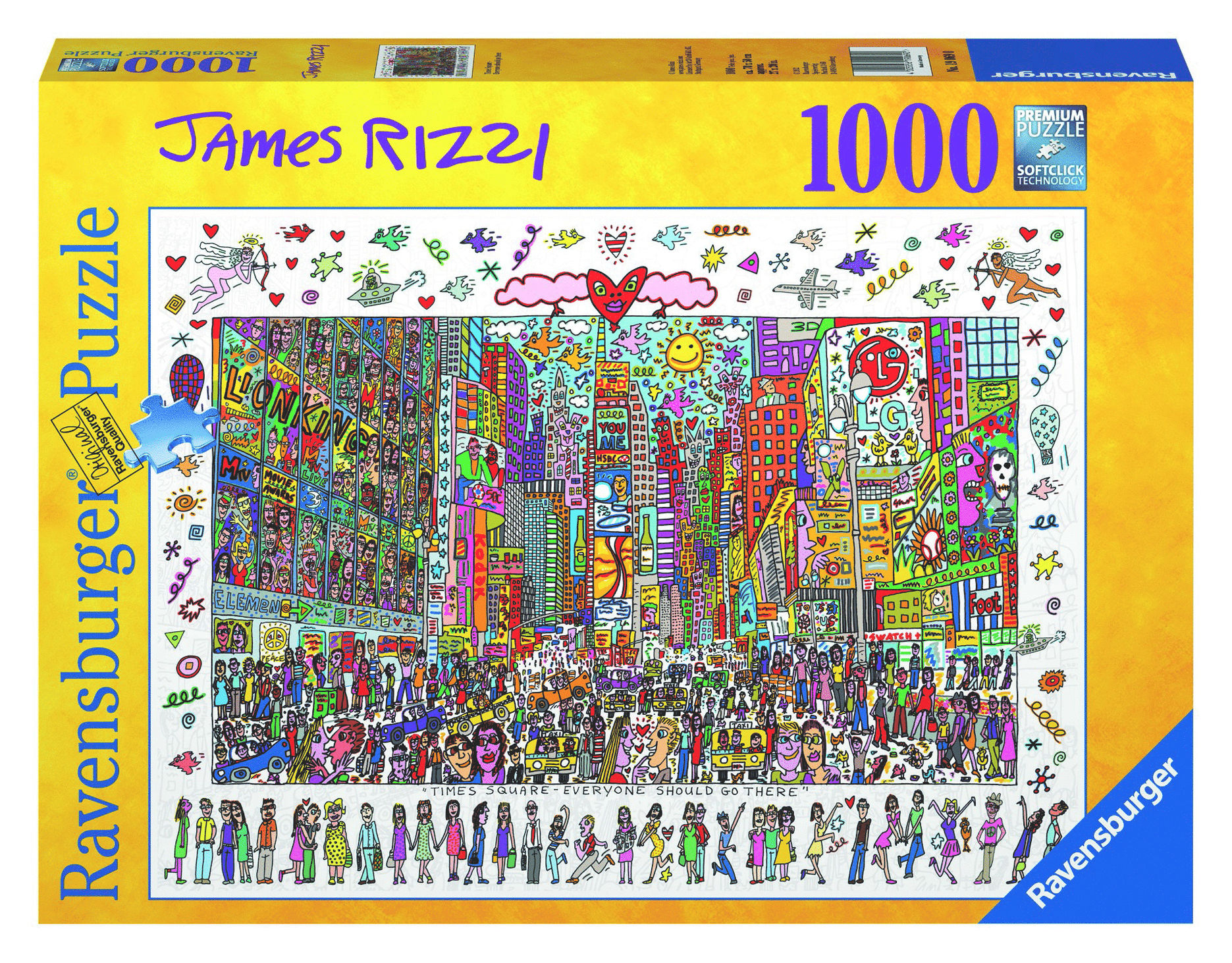 Ravensburger Puzzle James Rizzi, 1000 Teile | Weltbild.at