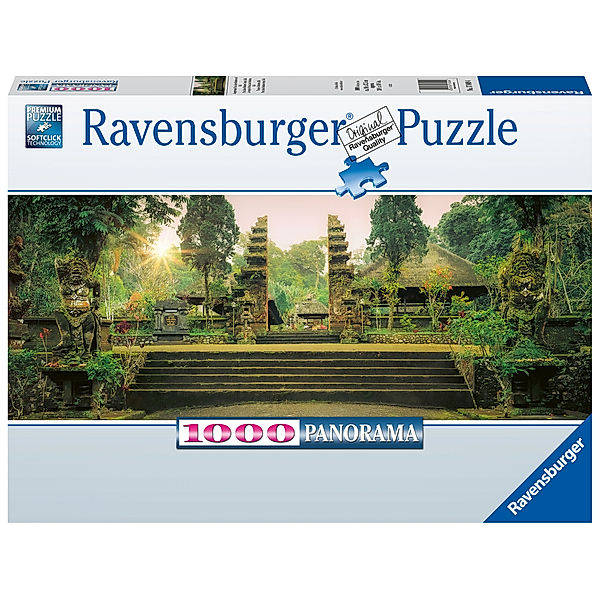 Ravensburger Verlag Ravensburger Puzzle - Jungle Tempel Pura Luhur Batukaru, Bali - 1000 Teile