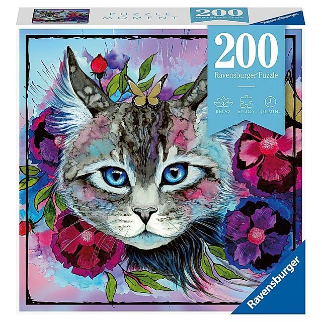 Ravensburger Puzzle Moment 12960 Cateye - 200 Teile Puzzle für Erwachsene  und Kinder ab 8 Jahren | Weltbild.at