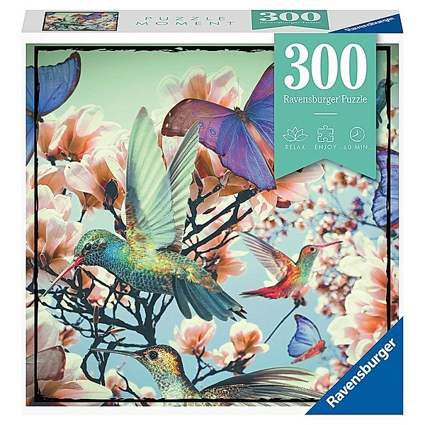 Ravensburger Verlag Ravensburger Puzzle Moment 12969 Hummingbird - 300 Teile Puzzle für Erwachsene u