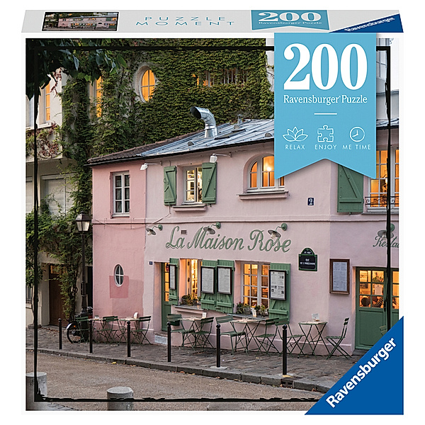 Ravensburger Verlag Ravensburger Puzzle Moment 13271 - Paris - 200 Teile Puzzle für Erwachsene und Kinder ab 8 Jahren