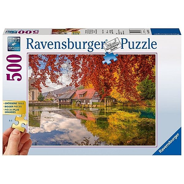 Ravensburger Verlag Ravensburger Puzzle - Mühle am Blautopf (Puzzle)