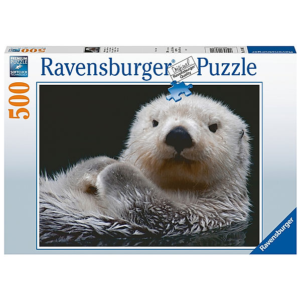 Ravensburger Verlag Ravensburger Puzzle - Süßer kleiner Otter - 500 Teile Puzzle