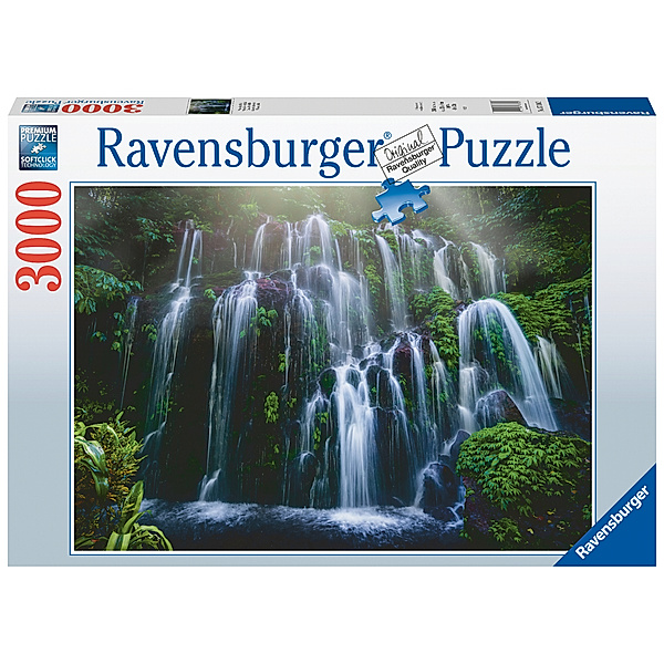 Ravensburger Verlag Ravensburger Puzzle - Wasserfall auf Bali - 3000 Teile