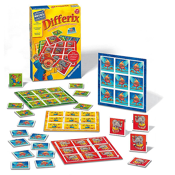 Ravensburger - Spielend Neues lernen Differix, Lernspiel, Elisabeth Richter