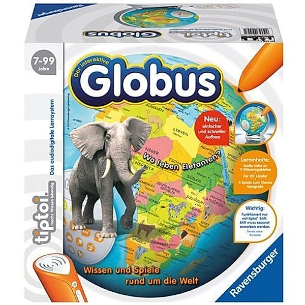 Ravensburger Verlag Ravensburger tiptoi® - Der interaktive Globus