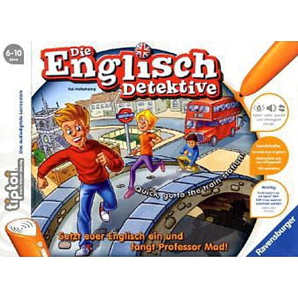 Ravensburger tiptoi® - Die Englisch-Detektive, Kinderspiel, Kai Haferkamp