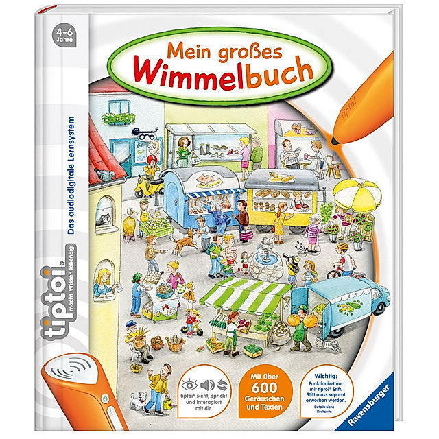 Ravensburger tiptoi® - Mein grosses Wimmelbuch Buch versandkostenfrei
