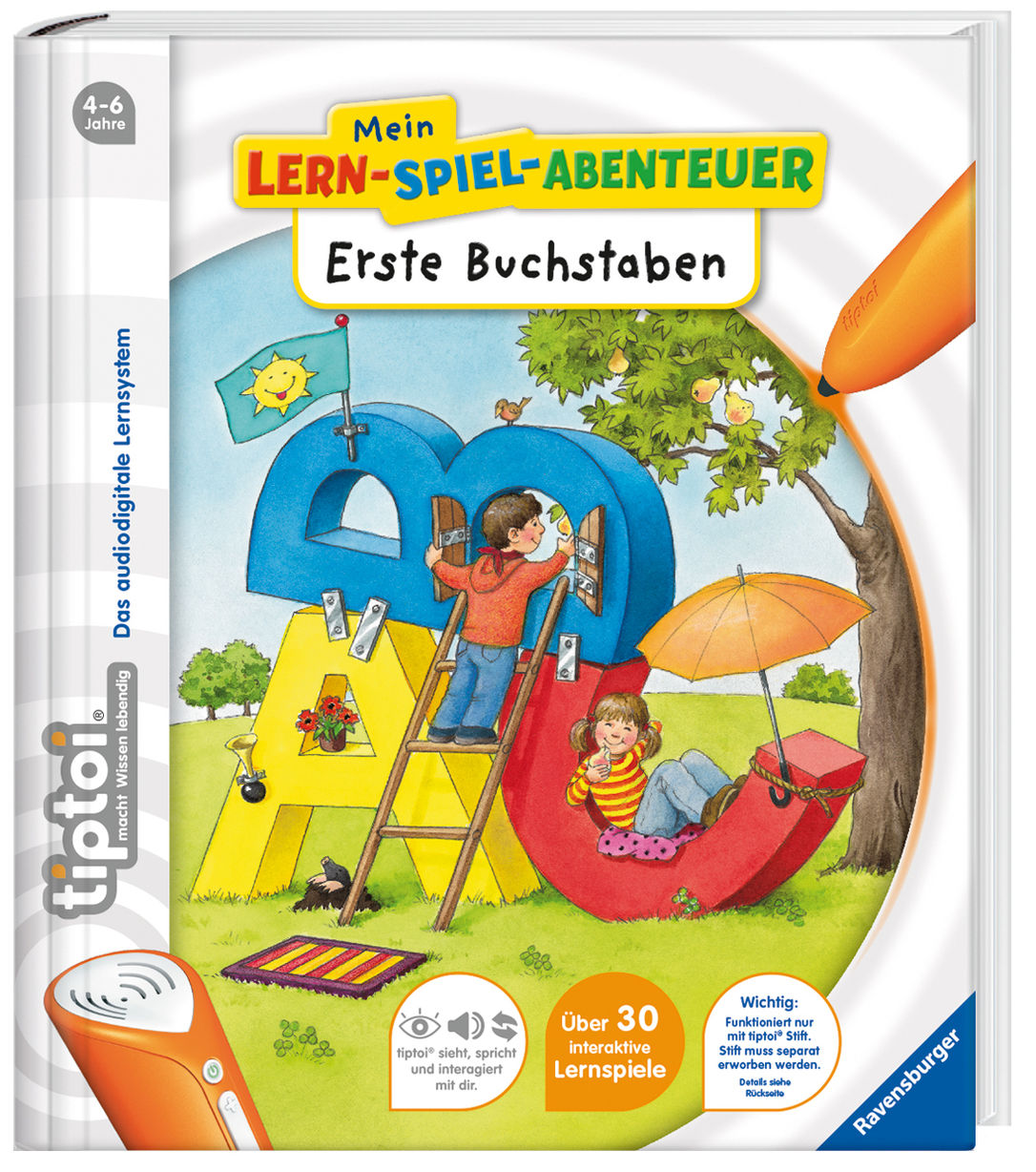 Ravensburger tiptoi® - Mein Lern-Spiel-Abenteuer Thema: Erste Buchstaben  Buch
