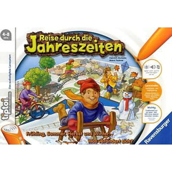 Ravensburger Verlag Ravensburger tiptoi® - Reise durch die Jahreszeiten, Kinderspiel, Marco Teubner, Heinrich Glumpler