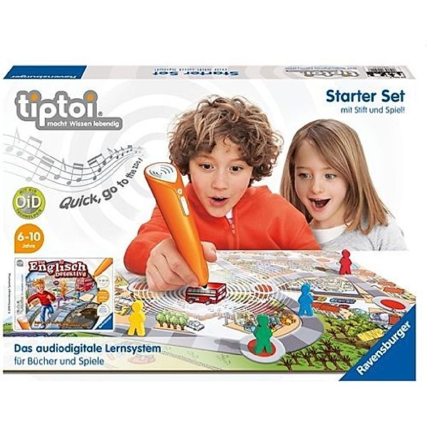 Ravensburger tiptoi® - Starterset (Ausführung: Englisch Detektive)