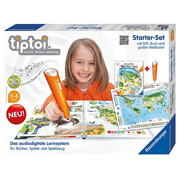 Ravensburger tiptoi® - Starterset (Ausführung: Mein großer Weltatlas), Inka Friese