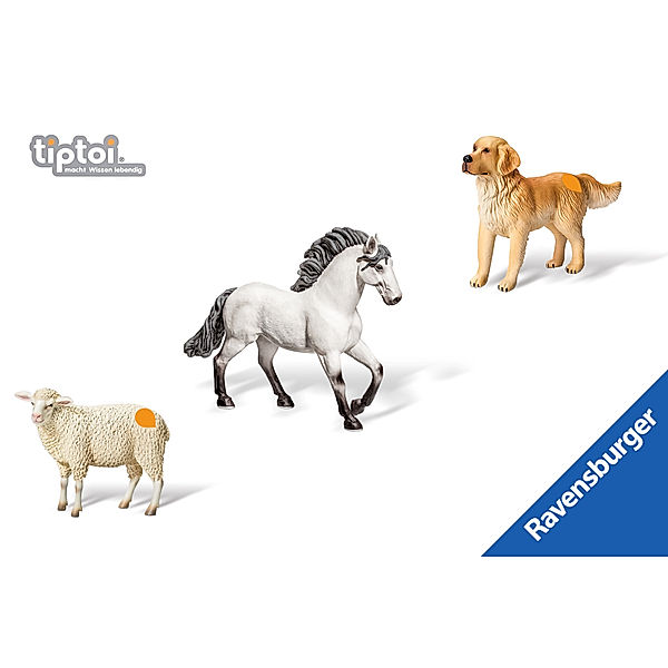 Ravensburger tiptoi® - Tiere, 3er-Set