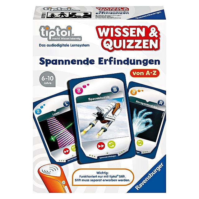 Ravensburger tiptoi® - Wissen & Quizzen: Erfindungen | Weltbild.de