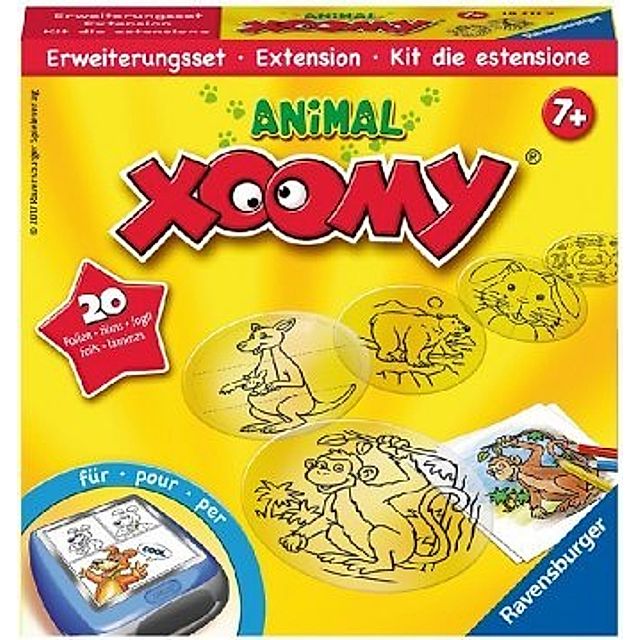 Ravensburger Xoomy Erweiterungsset Animal 18711- Comics und Tiere Zeichnen  lernen, Kreatives Zeichnen und Malen für Kind | Weltbild.at