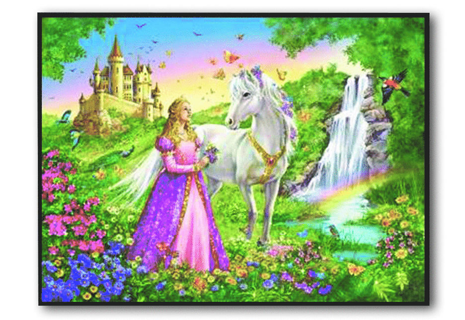Ravensburger XXL-Puzzle Prinzessin mit Pferd, 200 Teile | Weltbild.ch