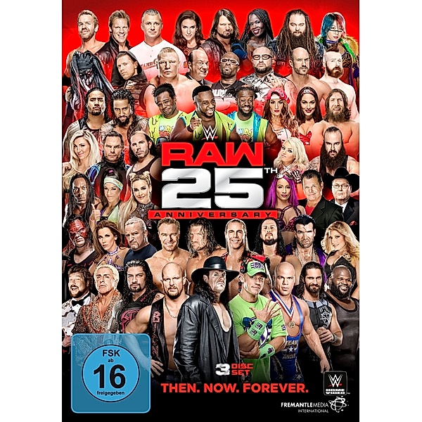 Raw 25th Anniversary - Then.Now.Forever, Wwe