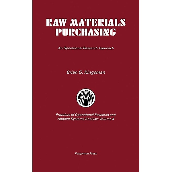 Raw Materials Purchasing, B. G. Kingsman