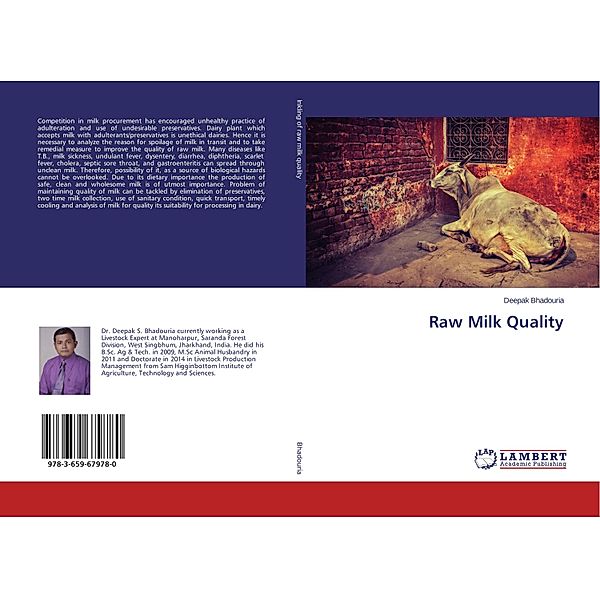 Raw Milk Quality, Deepak Bhadouria