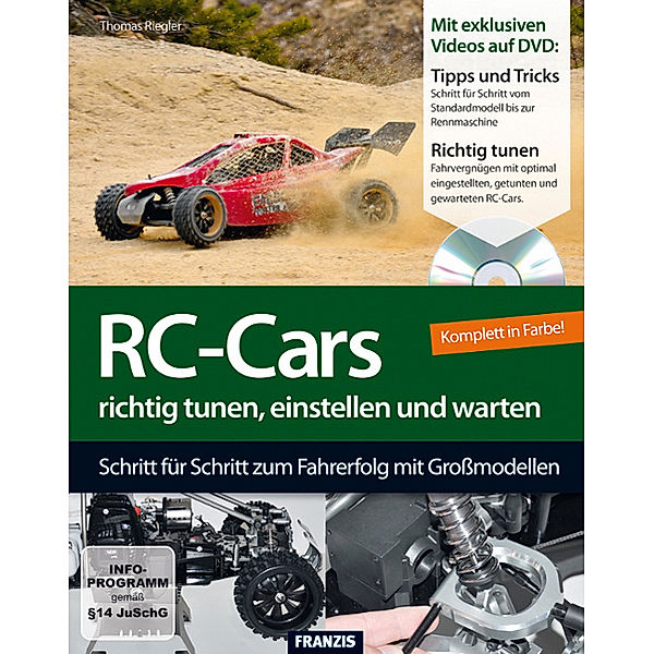 RC-Cars richtig tunen, einstellen und warten, m. DVD, Thomas Riegler