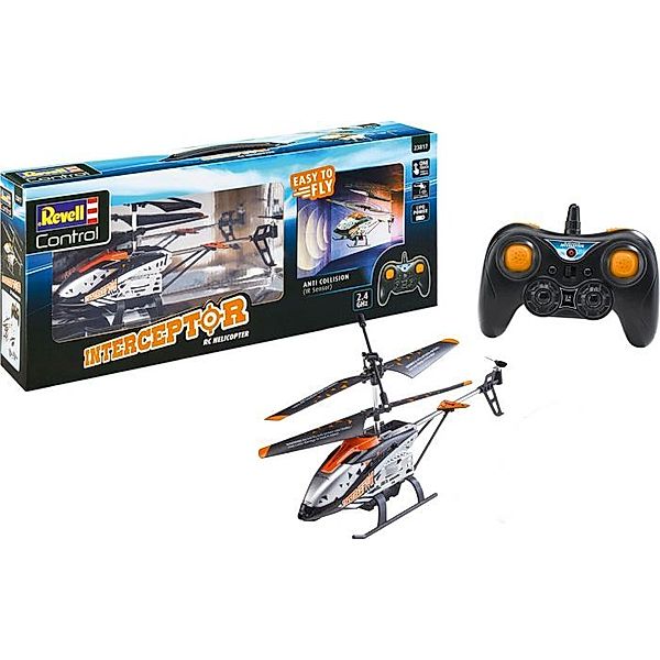 Revell RC Helikopter Interceptor Anti Collision, Revell Control Ferngesteuerter Hubsc