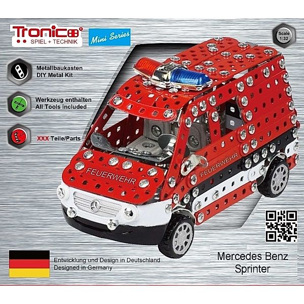 RCEE RCEE tronico Mini MB Feuerwehr Sprinter