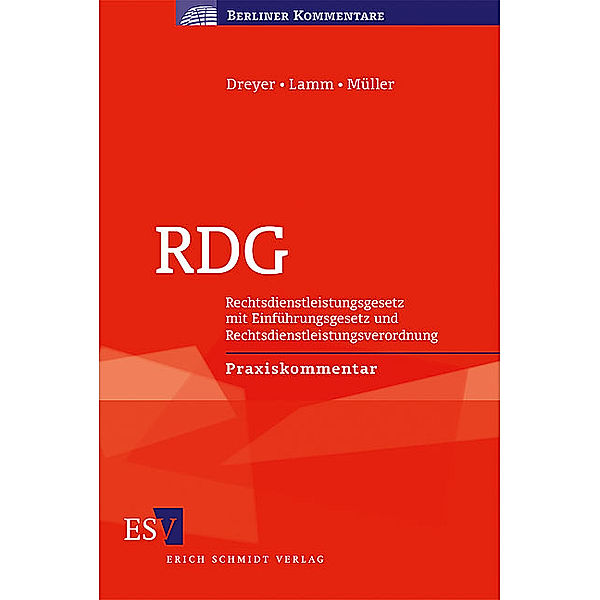 RDG, Kommentar, Heinrich Dreyer, Christian-Peter Lamm, Thomas Müller