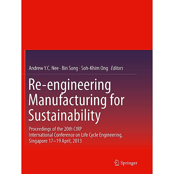 Re-engineering Manufacturing for Sustainability