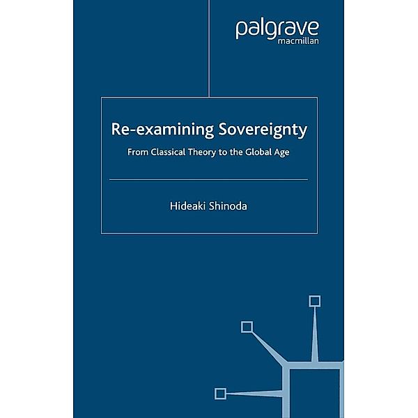 Re-examining Sovereignty, H. Shinoda