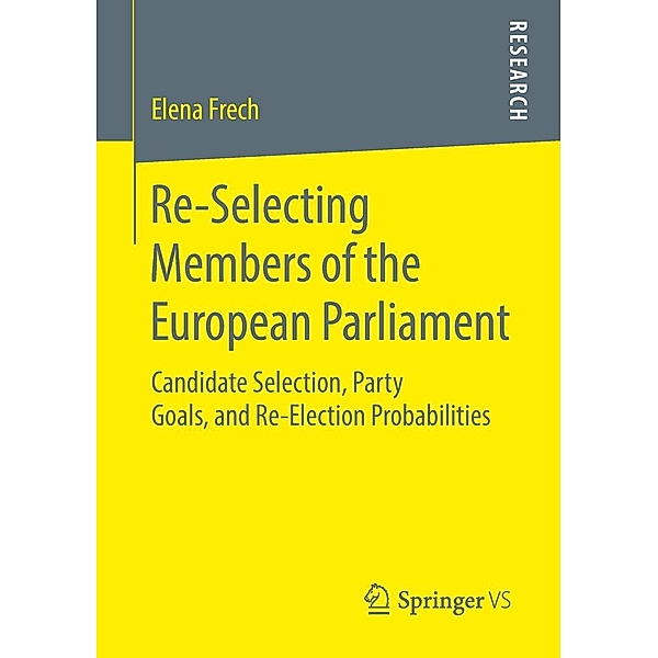 Re-Selecting Members of the European Parliament, Elena Frech