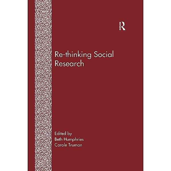 Re-Thinking Social Research, Beth Humphries